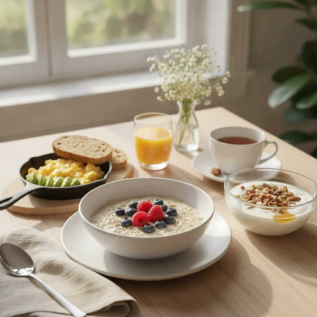 Petit déjeuner diabétique type 2 – 7 idées équilibrées - petit dejeuner diabetique type 2
